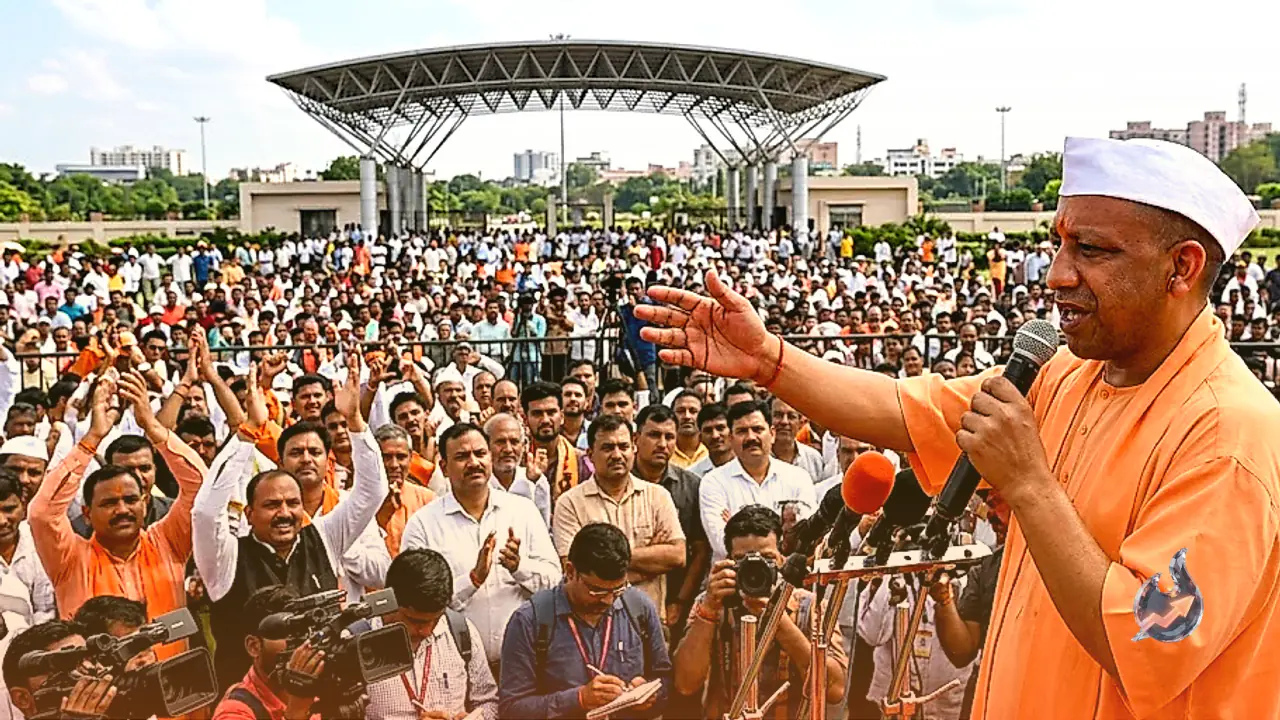 उत्तर प्रदेश को विकसित बनाने के संकल्प पर मुख्यमंत्री योगी आदित्यनाथ का नया पोस्ट