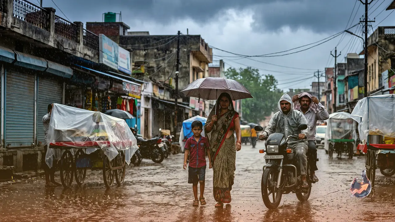 UP Weather Shift: Yellow Alert for Thunderstorms and Rain from Agra to Jhansi, Here Is When the Monsoon Will Arrive
