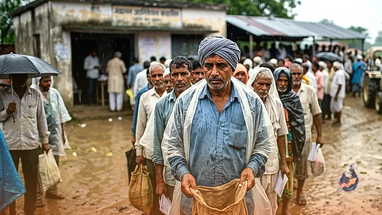 Akhilesh Yadav Targets UP Government Over Fertilizer Crisis as Farmers Stand in Rain Queues Across State