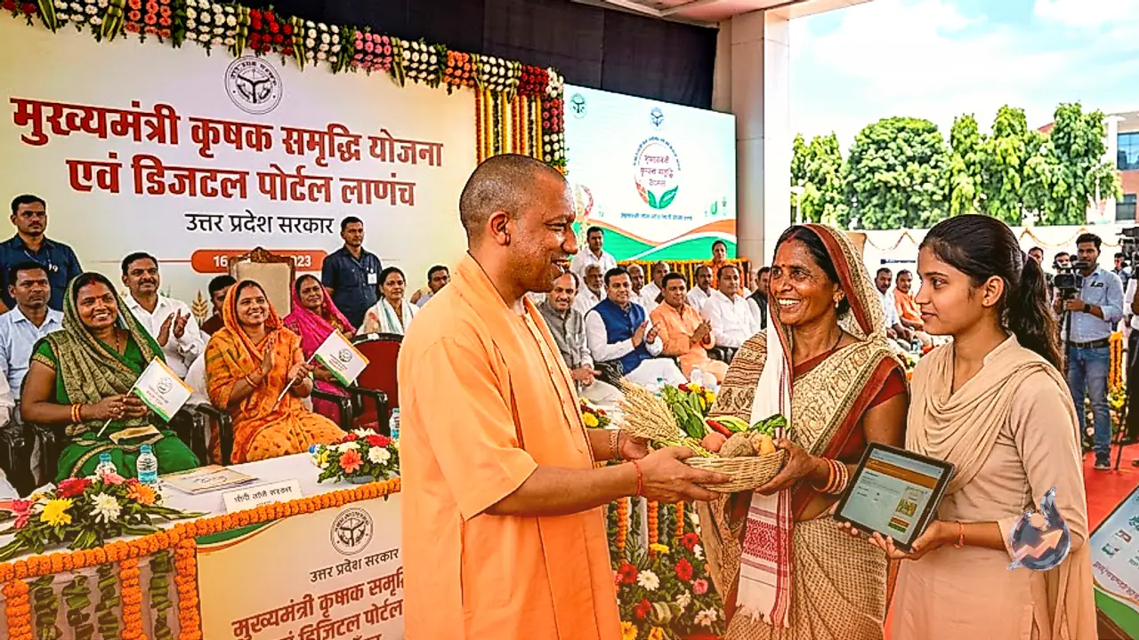 Uttar Pradesh Unveils Mukhyamantri Krishak Samriddhi Scheme and Digital Portals to Empower Farmers and Women