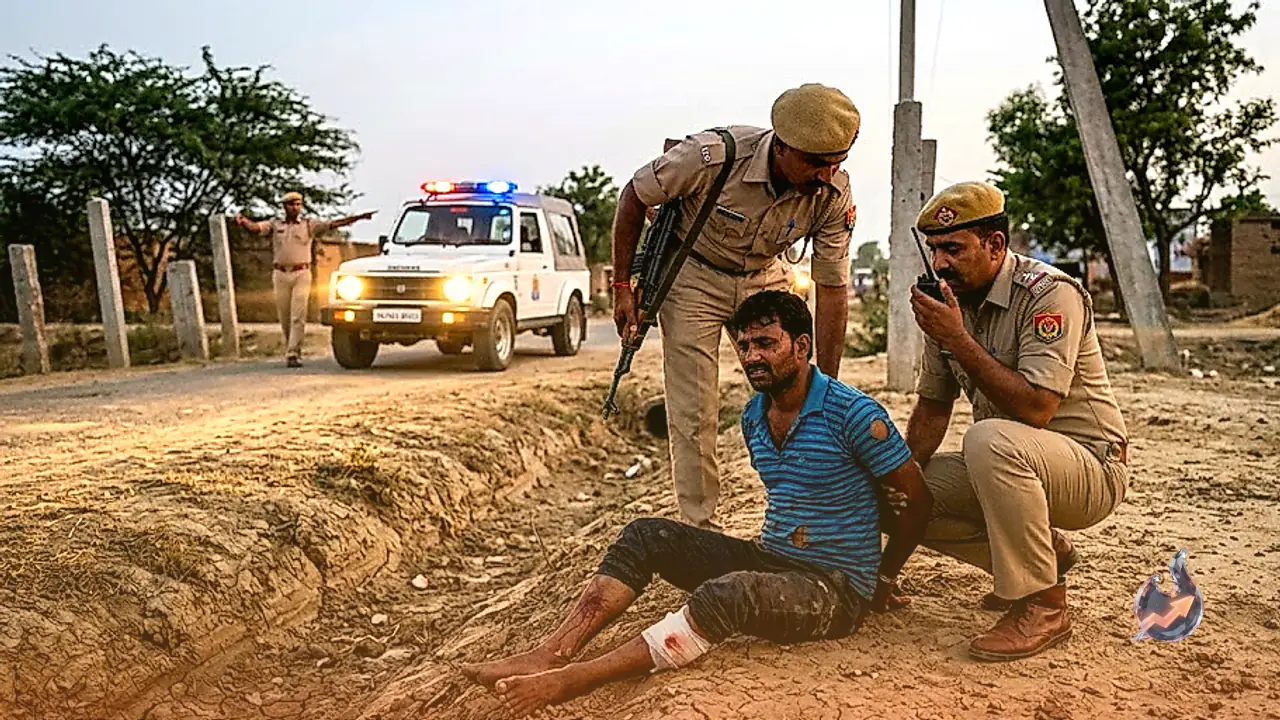 उत्तर प्रदेश में पुलिस की बड़ी कार्रवाई, जालौन में मंगलसूत्र स्नैचर और कौशांबी में पटाखा फैक्ट्री ब्लास्ट का आरोपी मुठभेड़ में गिरफ्तार