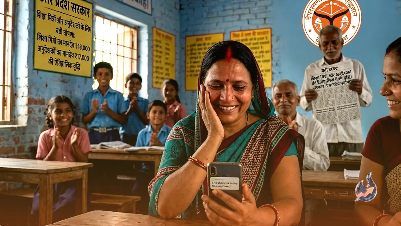 Uttar Pradesh Government Approves Massive Salary Hike for Shikshamitras and Instructors