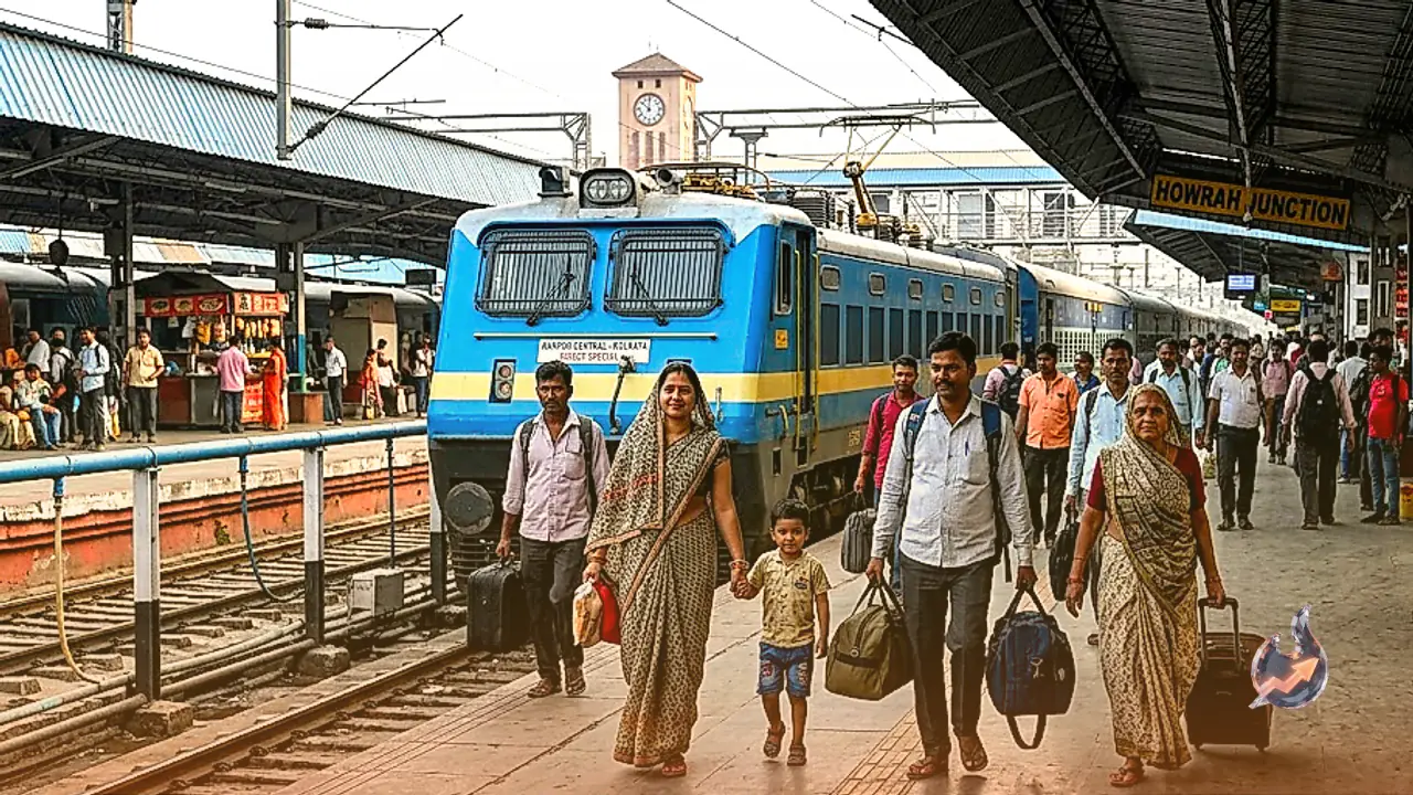 Rail Passengers from Uttar Pradesh Get New Travel Options as Direct Special Trains Connect Kanpur and Agra Cantt with Kolkata