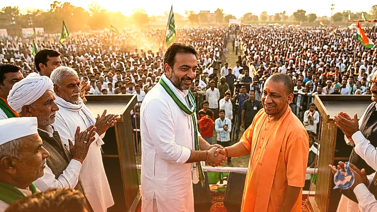 BJP and RLD Forge a Formidable Upper Caste Coalition to Counter Akhilesh Yadav Ahead of State Elections