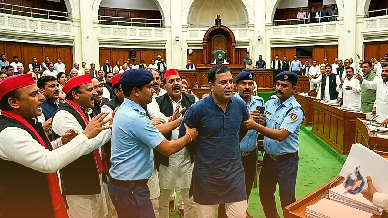 Uttar Pradesh Assembly Clears 59,019 Crore Supplementary Budget Amid Opposition Chaos and MLA Suspension
