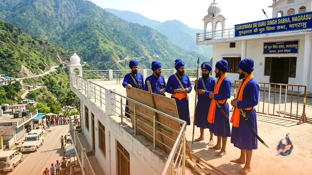 Five Nihang Sikhs Barricade Themselves on Gurudwara Roof in Uttarakhand, Refuse to Leave Until Arrested Companions Are Freed