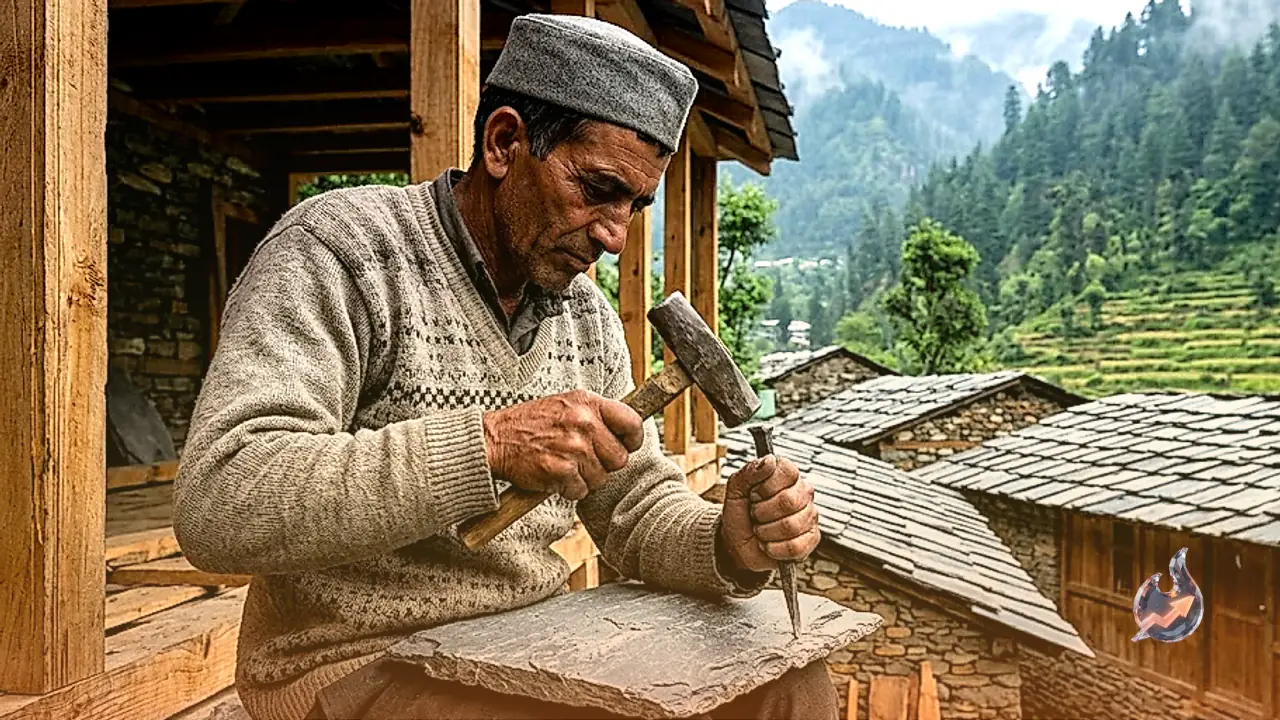 उत्तराखंड के पहाड़ी घरों की शान होती थीं स्लेट की छतें, जानिए इस देसी वास्तुकला का पूरा रहस्य