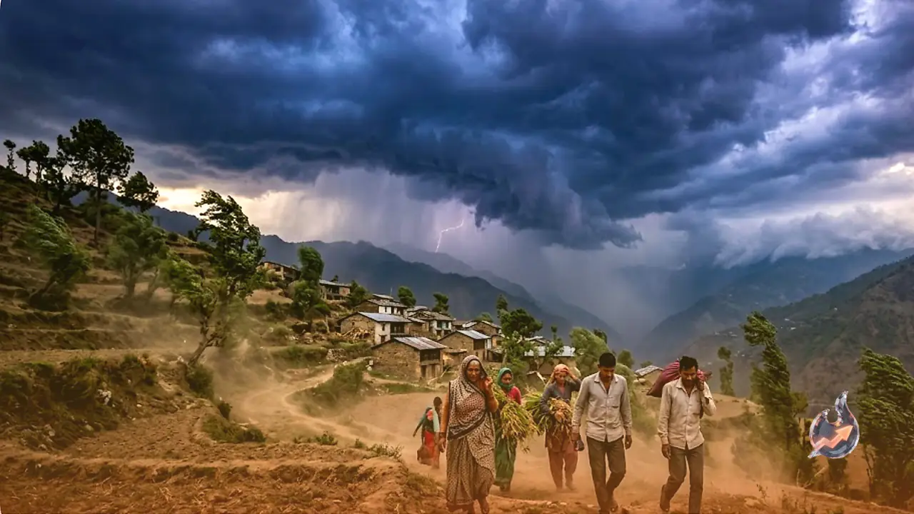 Thunderstorms and 50 kmph gusts to batter eight Uttarakhand hill districts as monsoon slips into July
