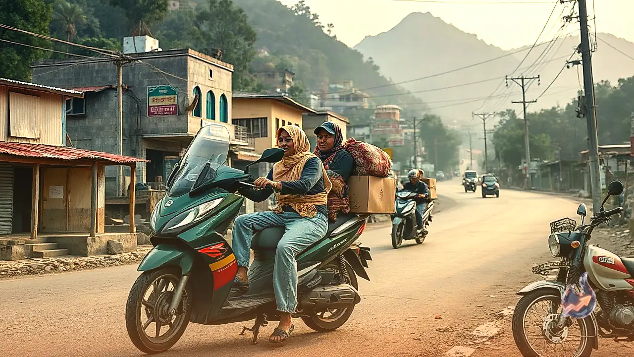 उत्तराखंड की पहाड़ियों में स्कूटी से डिलीवरी कर महिलाएं कमा रहीं ₹20,000 महीना