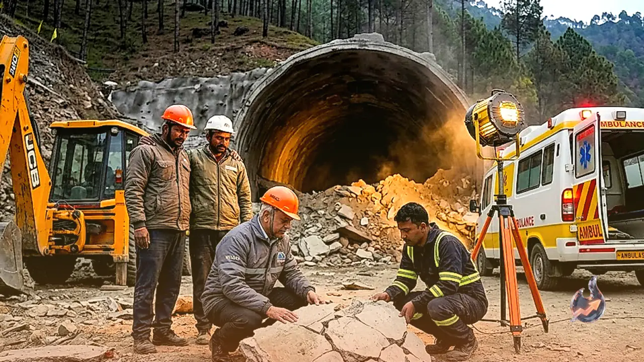 Landslide-like Collapse Inside Uttarakhand's Silkyara Tunnel Kills One Worker