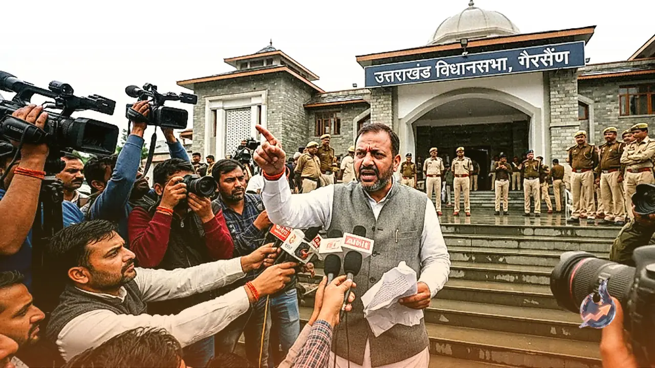 Uttarakhand Lawmaker Sumit Hridayesh Alleges Phone Hacking, Vows Self-Immolation in Gairsain