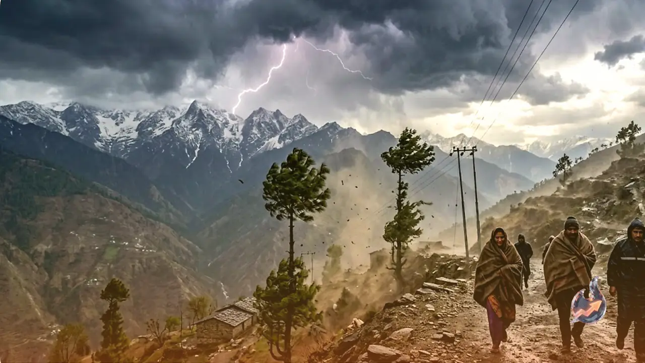 Uttarakhand on Five-Day Yellow Alert: Thunderstorms, 50 KMPH Winds and Snowfall Warning Across Hill Districts