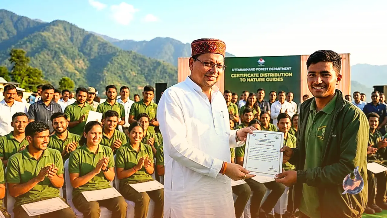 180 Young Guides in Uttarakhand Formally Certified as CM Lauds Their Role in Conservation