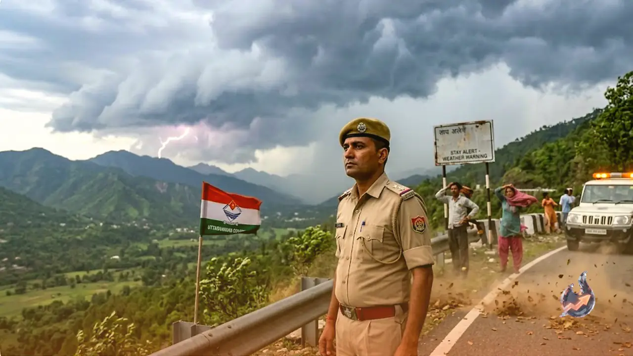 Eight Uttarakhand districts on storm watch as gusty winds and lightning threaten June 25