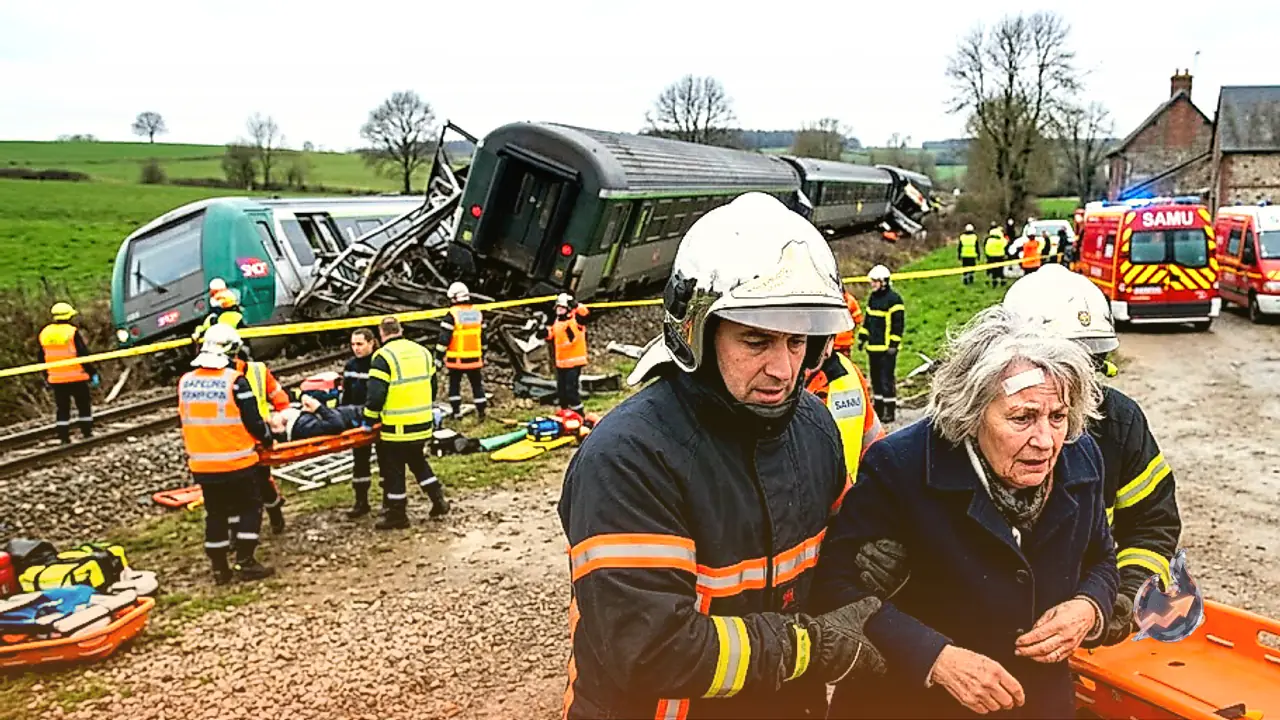 Over Forty Hurt as Train Carrying Nearly Two Hundred Derails in Northern France