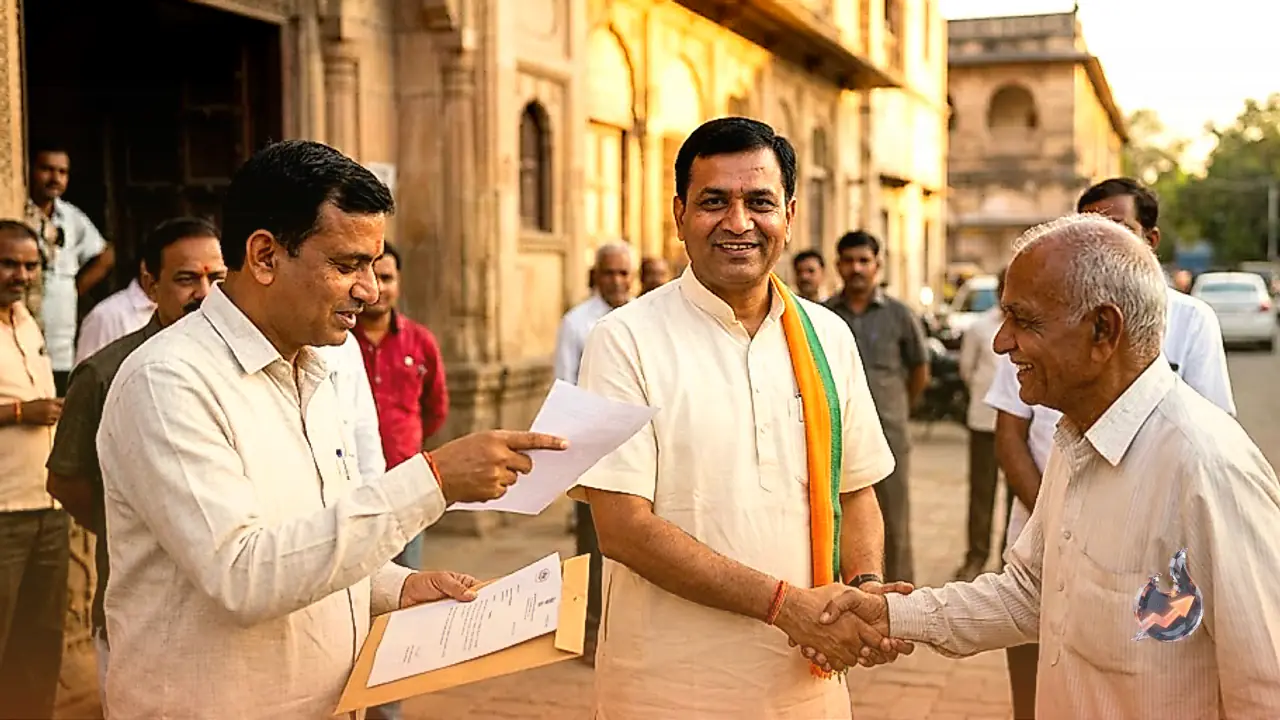 वडोदरा की मांजलपुर सीट से चुनावी मैदान में उतरे पूर्व पार्षद सतीश पटेल, बीजेपी ने जताया भरोसा