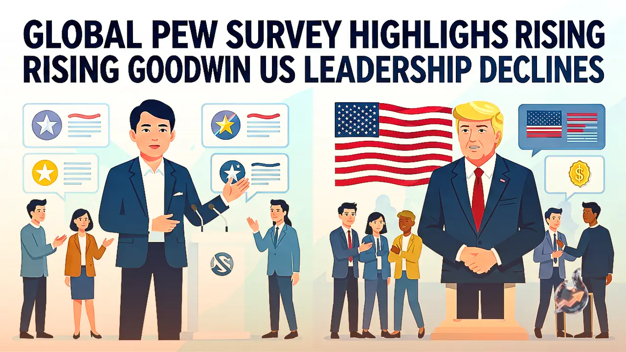 Global Pew Survey Highlights Rising Goodwill for India as Trust in US Leadership Declines