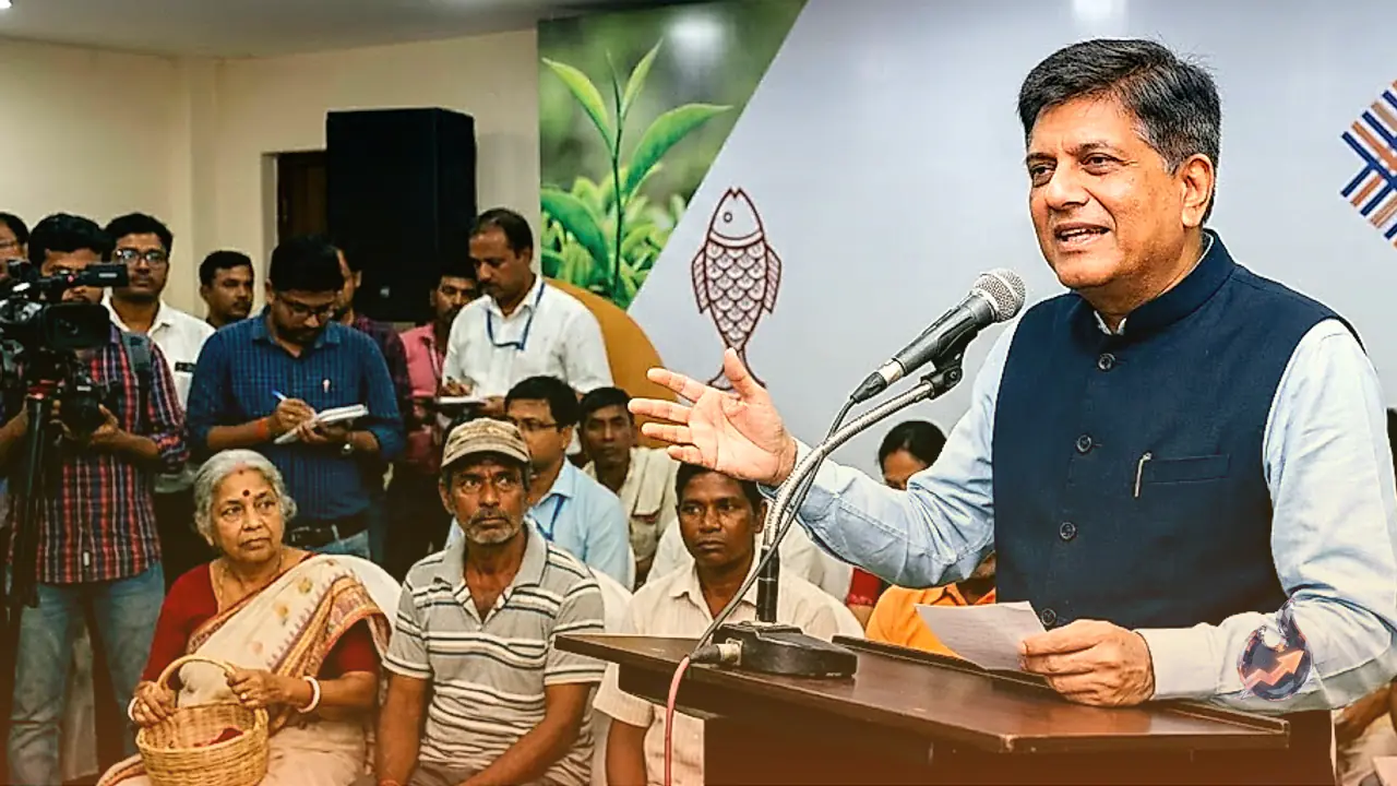 Global Trade Deals to Empower 50 Lakh Workers in West Bengal, Union Minister Piyush Goyal Outlines Export Strategy