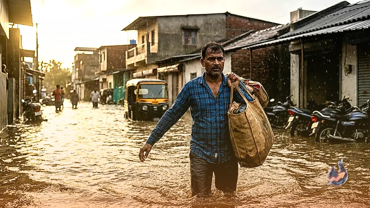 Umargam Records Historic 1064 mm Rainfall In 24 Hours As IMD Issues Nationwide Flood Alerts