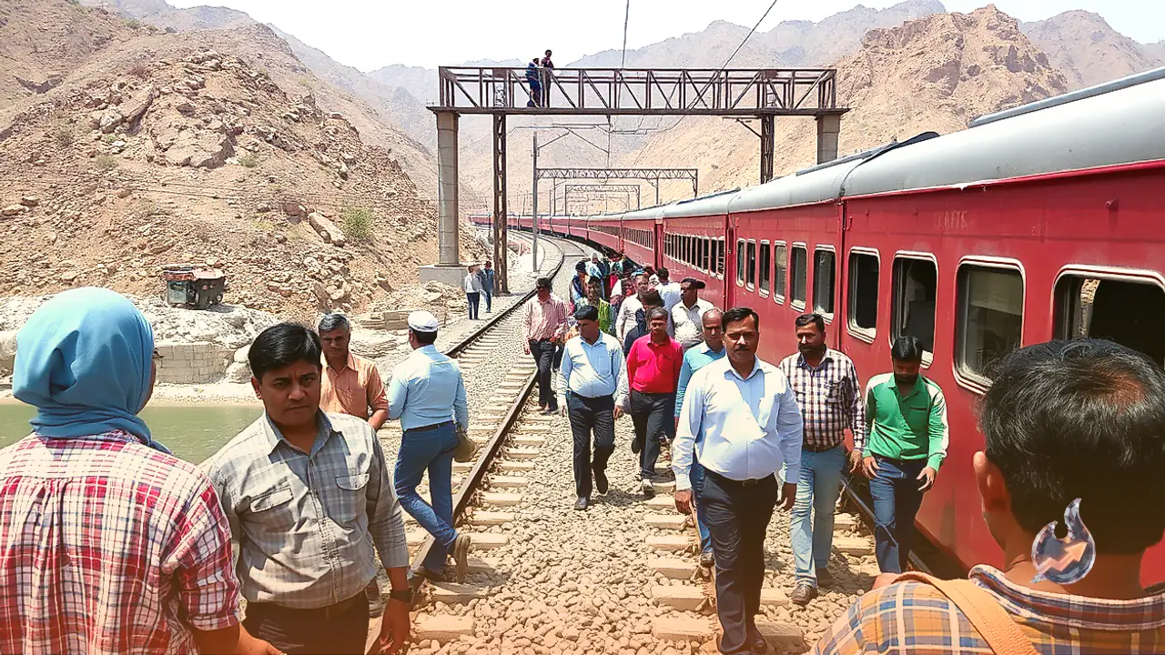 Vande Bharat Express Crosses World's Highest Chenab and Anji Bridges at 100 kmph Speed