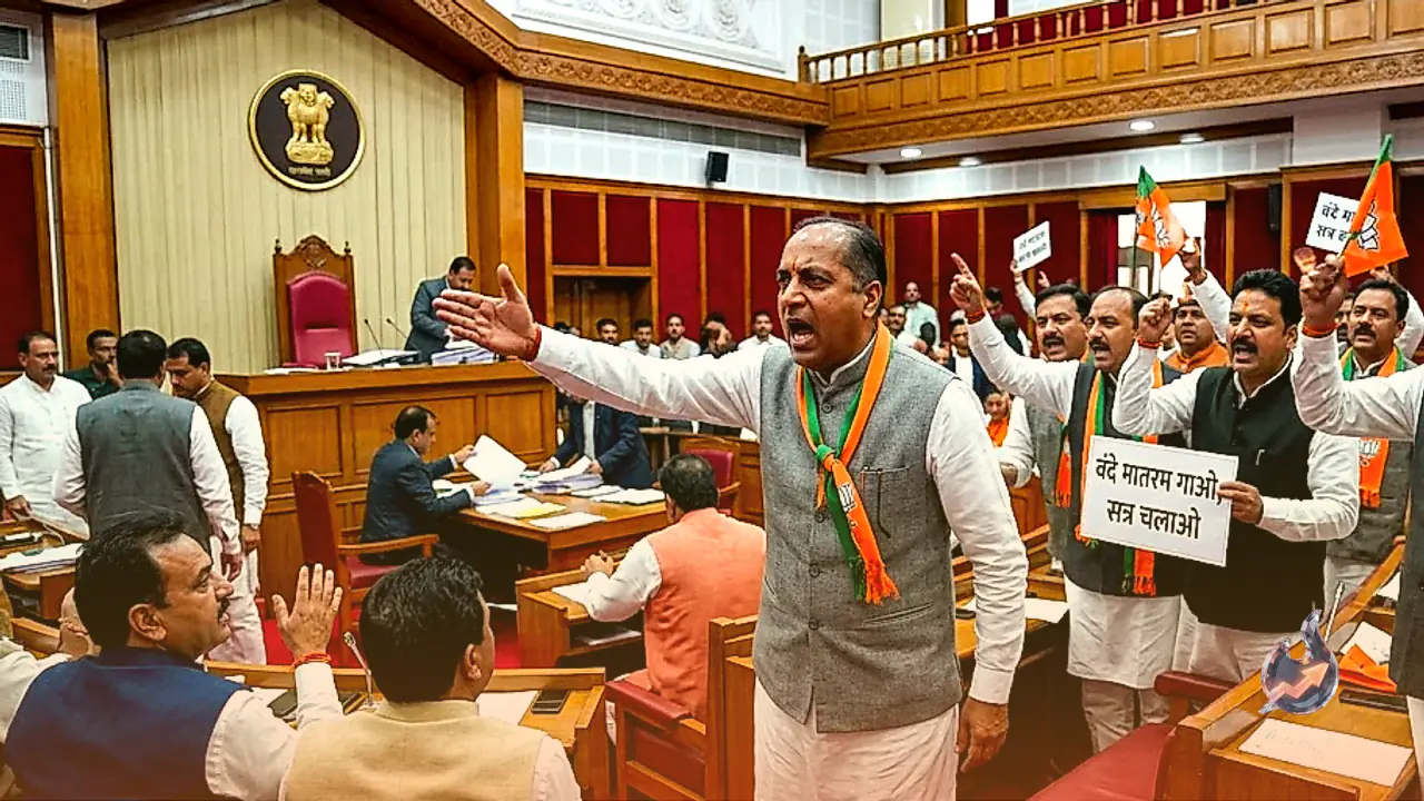 वंदे मातरम पर हंगामे के बाद हिमाचल प्रदेश विधानसभा 19 मिनट में ही दिनभर के लिए स्थगित