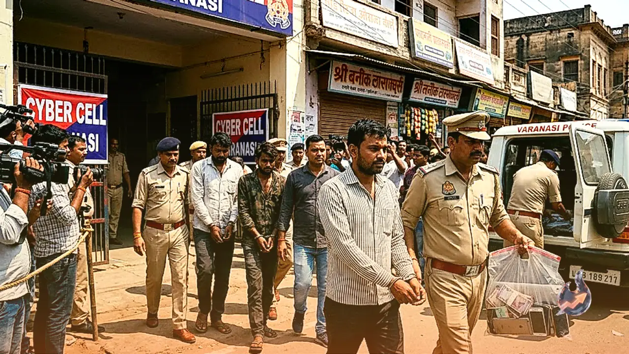 वाराणसी में 116 करोड़ से ज्यादा की साइबर ठगी का भंडाफोड़, मास्टरमाइंड समेत चार गिरफ्तार