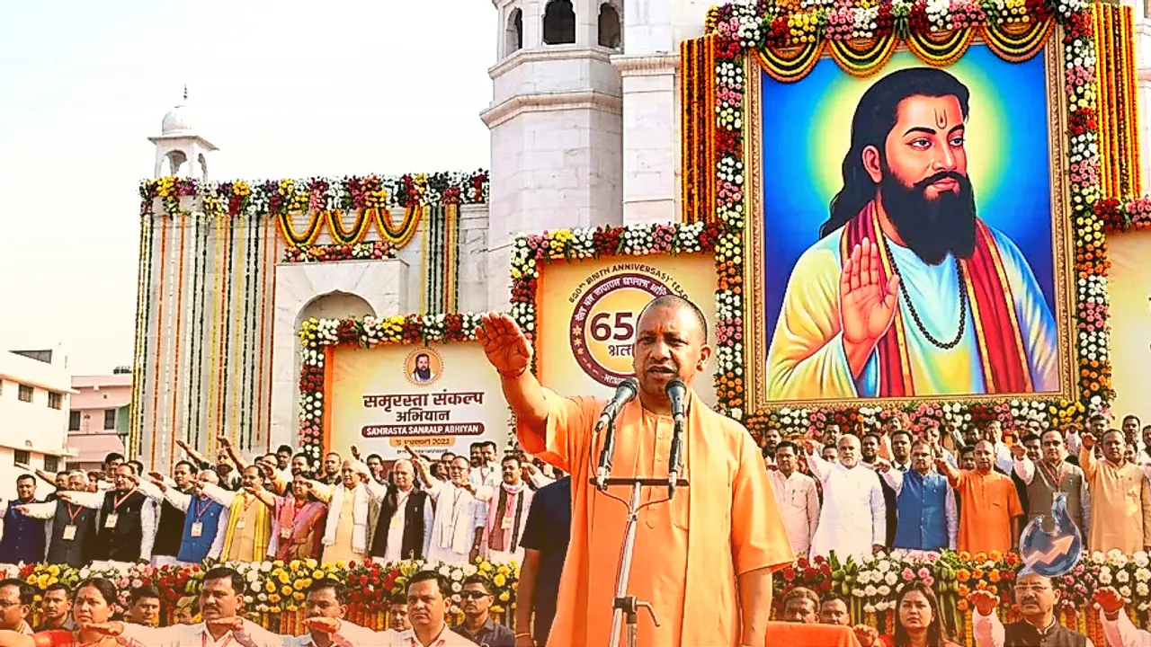 वाराणसी में गुरु रविदास के 650वें जयंती वर्ष पर 7 महीने के समरसता संकल्प अभियान का आगाज