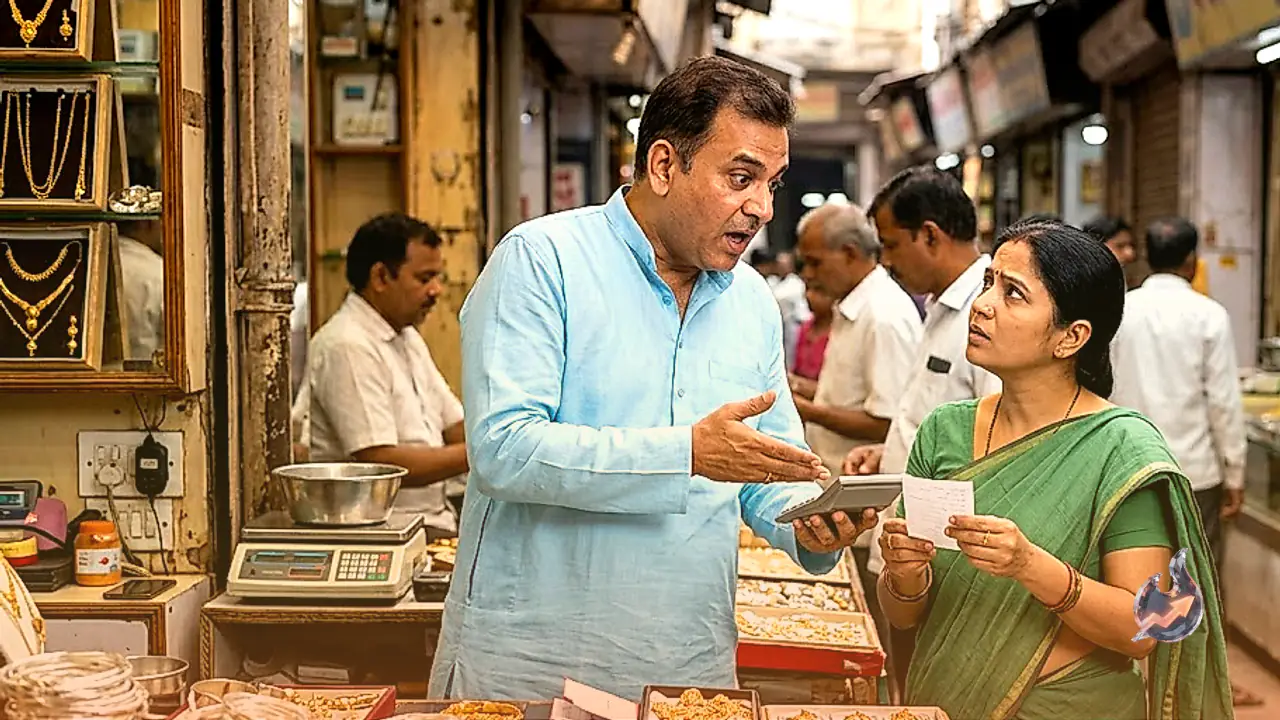 वाराणसी में त्योहारी सीजन की शुरुआत के साथ सोना 5670 रुपये और चांदी 5000 रुपये महंगी हुई