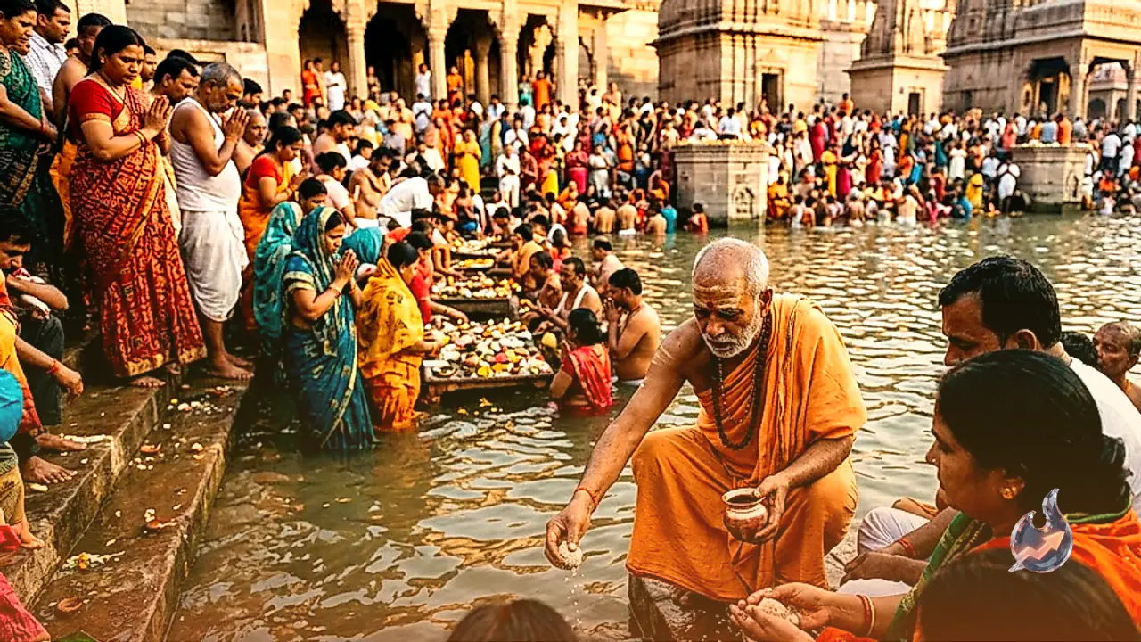 Varanasi Pisach Mochan Kund Draws Thousands Seeking Liberation For Ancestors Who Suffered Untimely Deaths