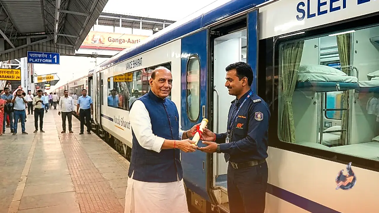 वाराणसी से नई दिल्ली के बीच चलेगी दूसरी वंदे भारत स्लीपर, प्रयागराज और कानपुर में भी रुकेगी हाईस्पीड ट्रेन