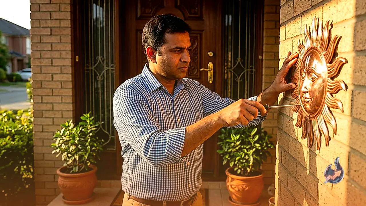 वास्तु टिप्स: मुख्य दरवाजे पर तांबे का सूर्य लगाने से पहले जान लें ये जरूरी नियम