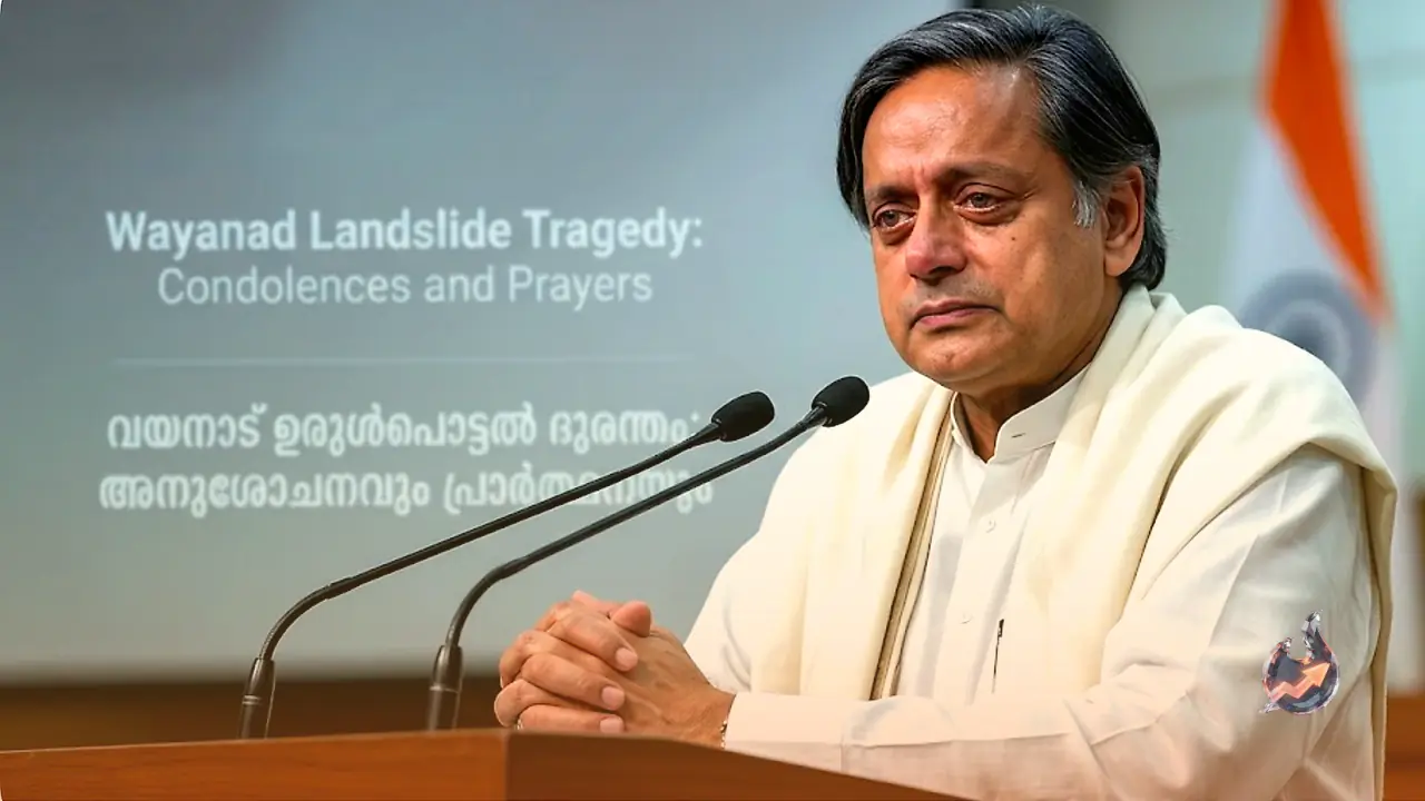 Shashi Tharoor Expresses Grief Over Wayanad Landslide Tragedy
