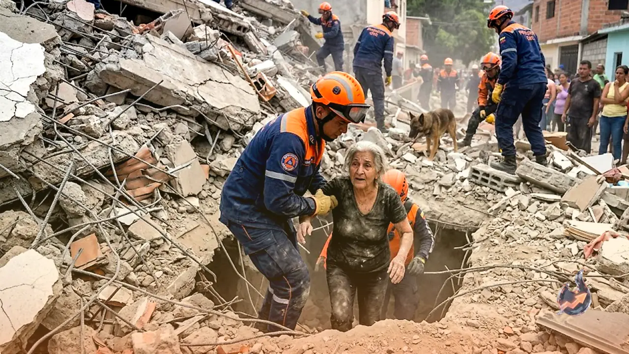 Devastation in Venezuela as Twin Quakes Leave Hundreds Dead and Thousands More Feared Lost