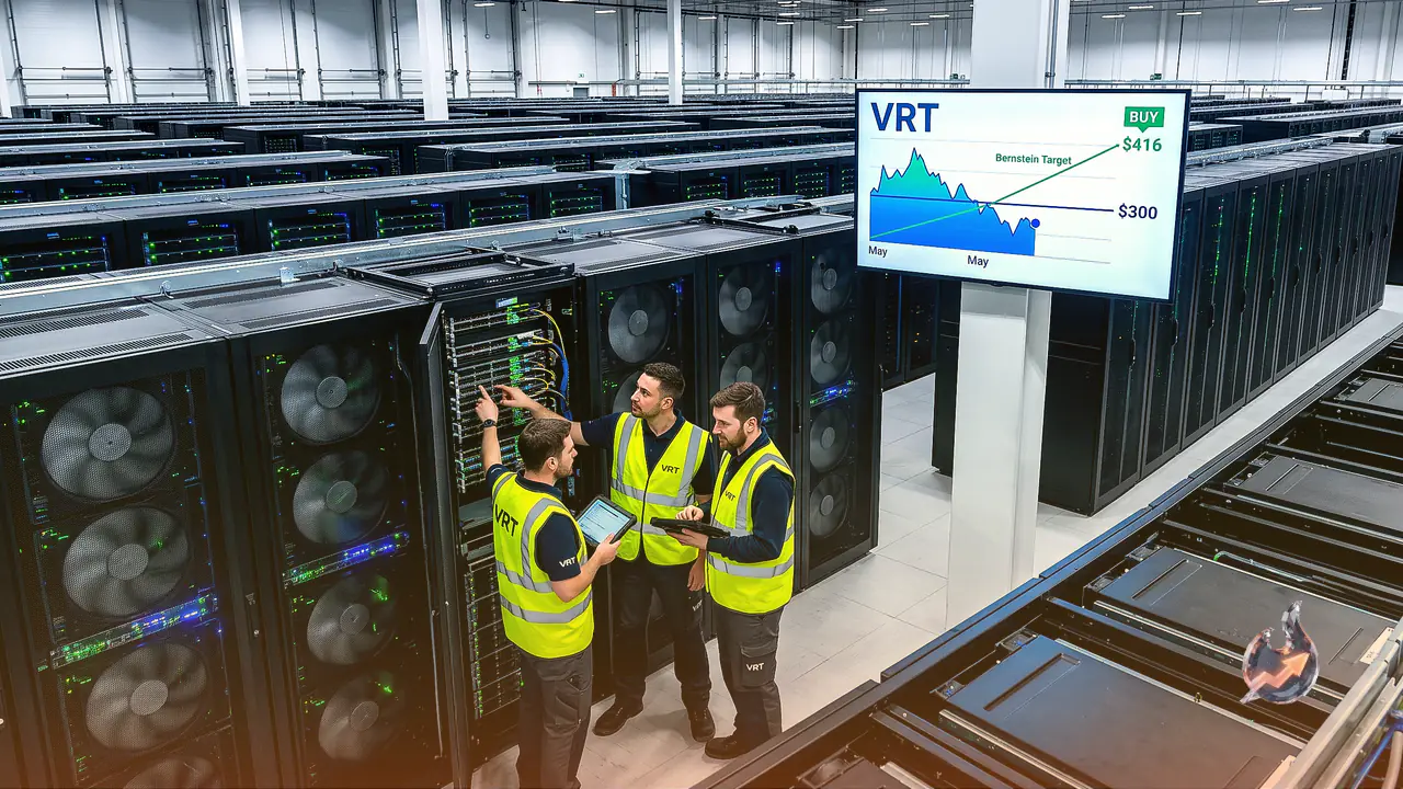 Vertiv Slips Under $300 as Bernstein Slaps a $416 Buy Target on the Data Center Play