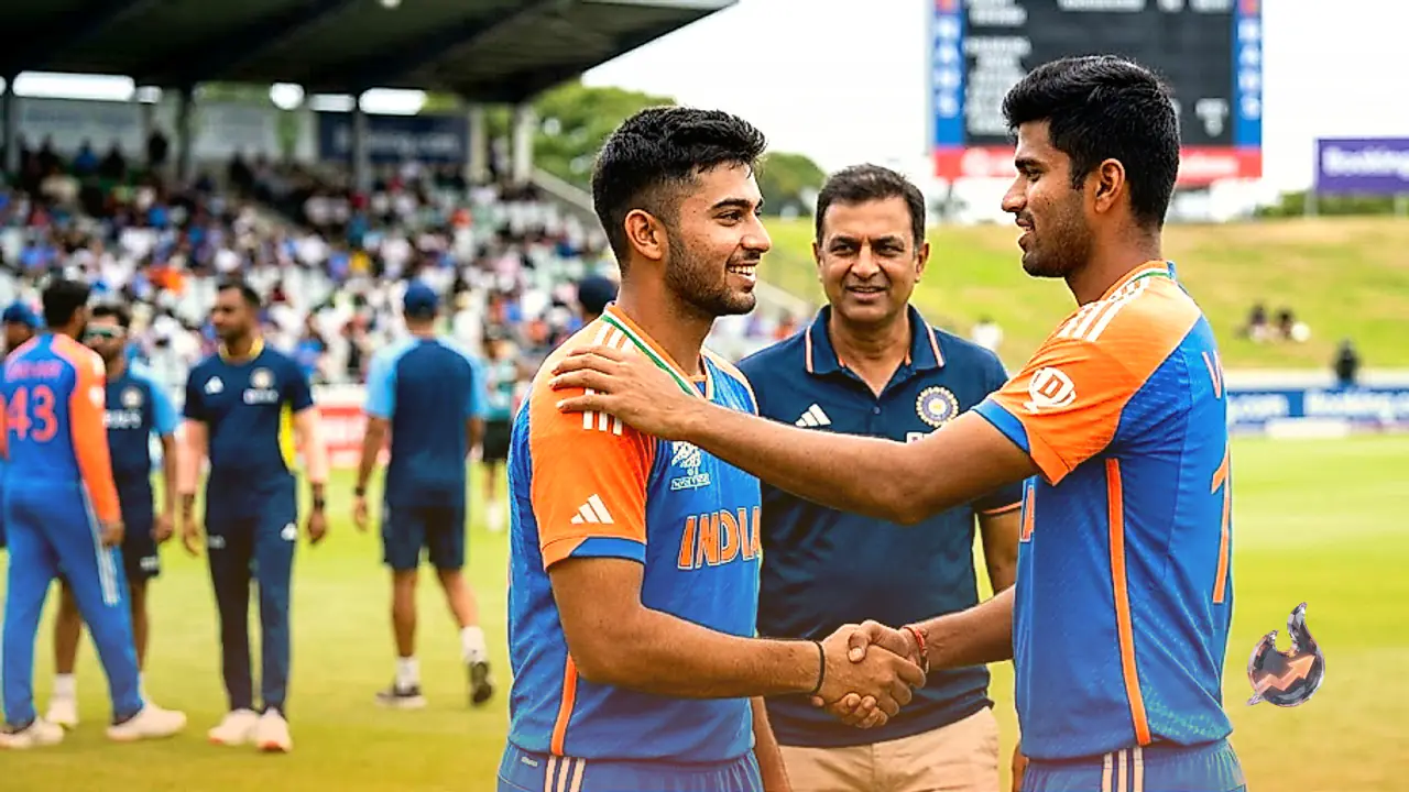 Washington Sundar Released From West Indies T20I Squad as Naman Dhir Steps In