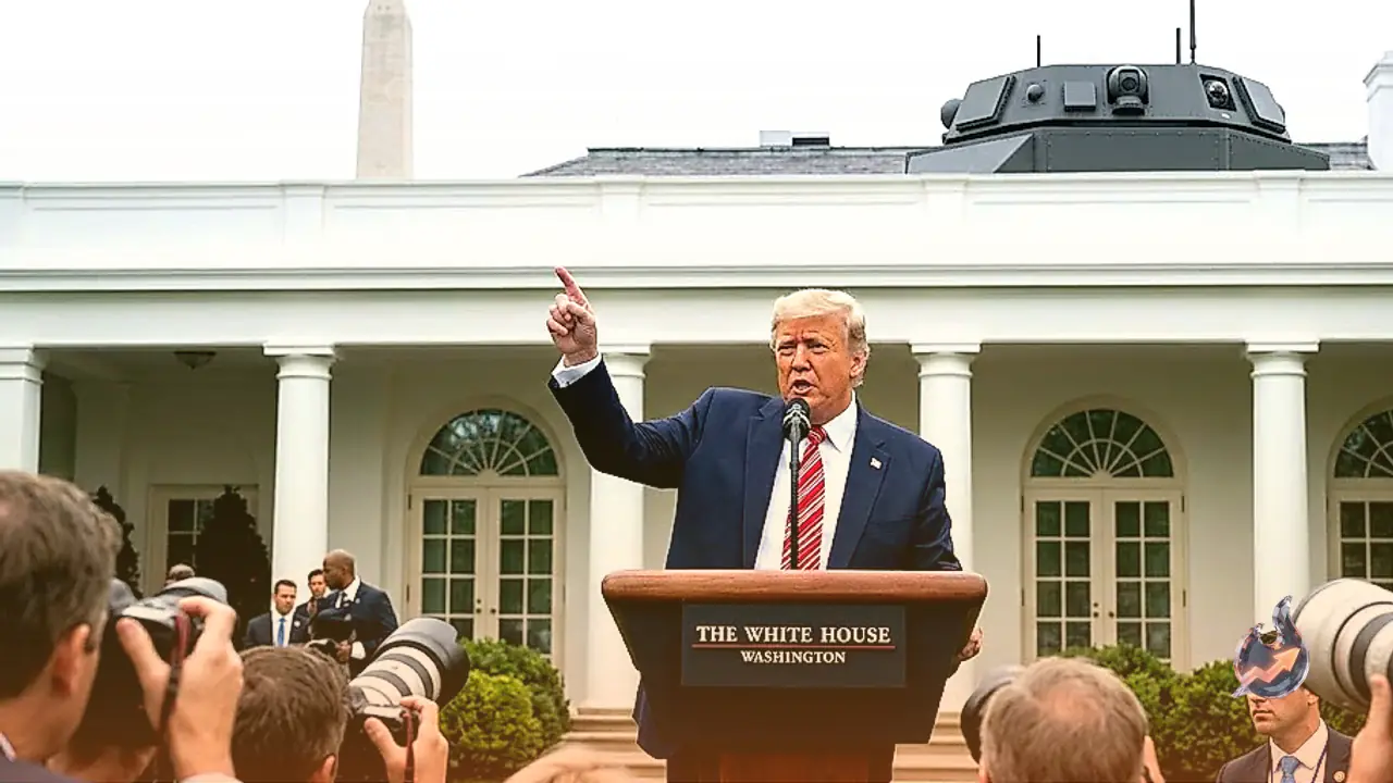 Donald Trump Discloses Key Military Security Asset Installed Atop White House Ballroom