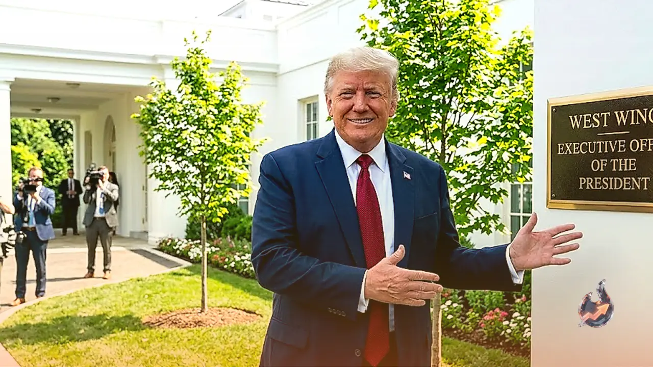 Donald Trump Showcases Newly Revamped West Wing of the White House