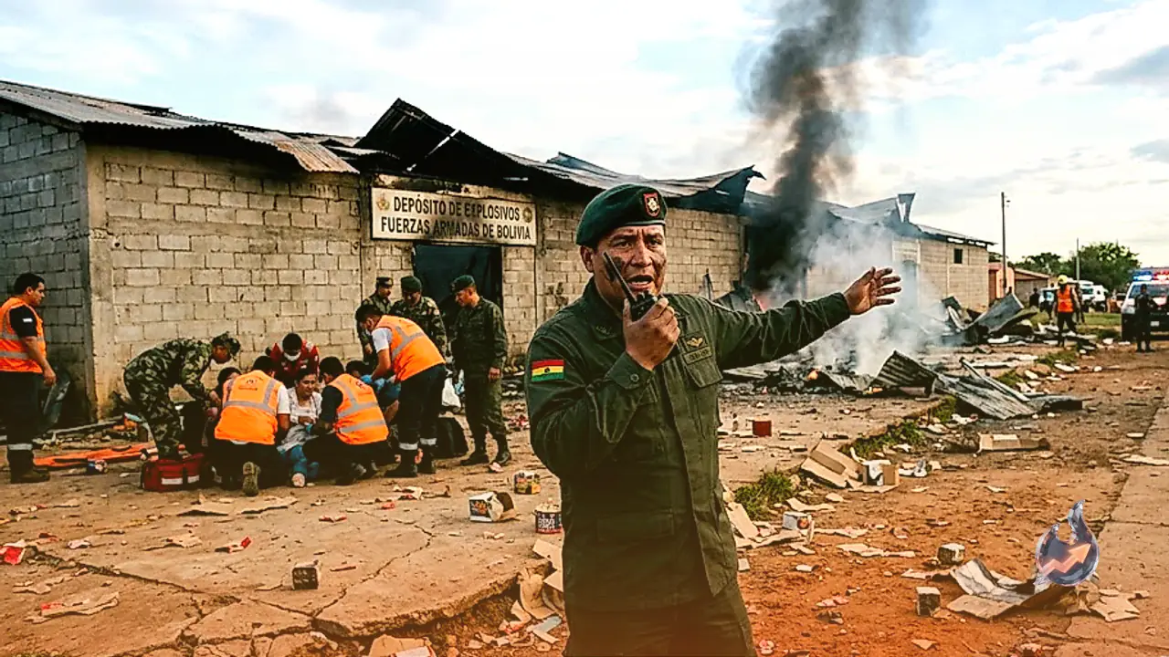 Explosion Inside Fireworks Depot At Bolivian Military Base Kills Up To 15, Injures 58
