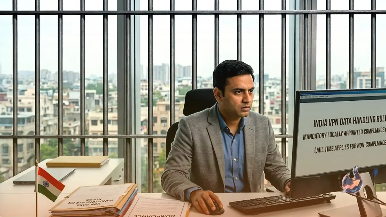 India Draws Up Tough New Rules for VPN Firms, With Jail Time Looming for Non-Compliant Officers