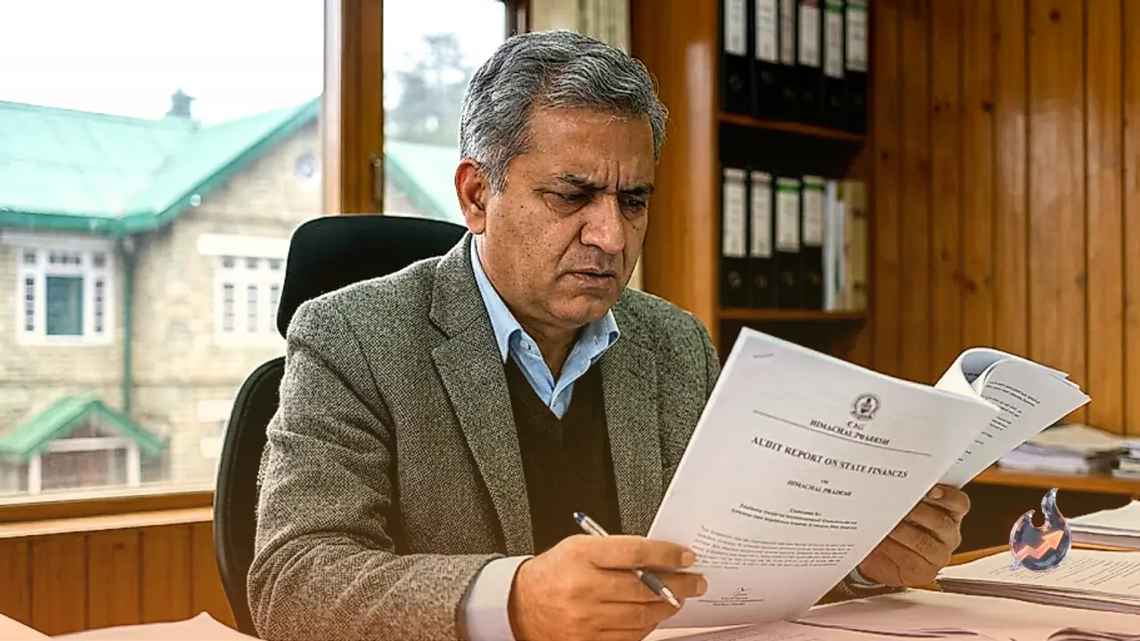 CAG Report Highlights Financial Distress in Himachal Pradesh as Debt and Deficits Exceed Prescribed Limits