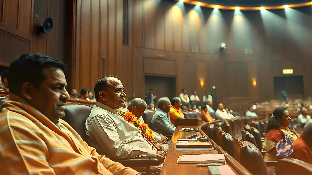 Chief Minister Vijay Departs From Assembly Tradition By Sitting Alongside Cabinet Ministers