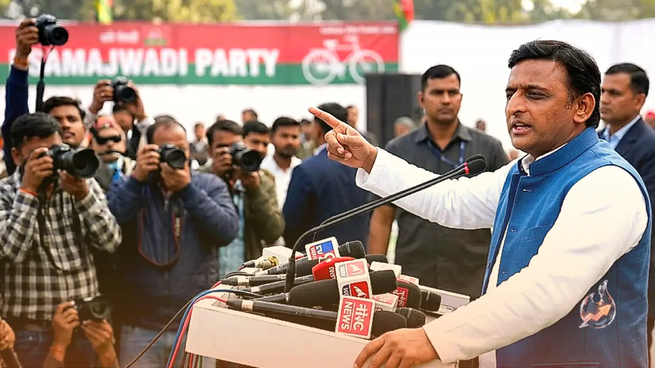 Akhilesh Yadav Attacks Government Advertising Budget Saying 7000 Crore Spend Cannot Restore Lost Trust