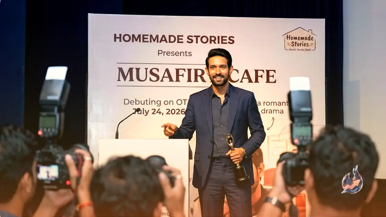 National Award Winner Vikrant Massey Steps Into Production, Debuts Homemade Stories With Musafir Cafe on OTT