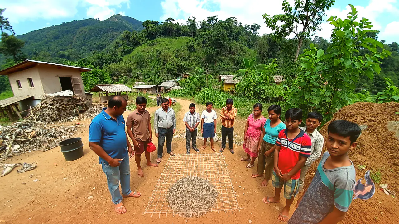 Villagers and Green-Tech Foundation Clear Waste at Wah lap-Ngor to Shield Meghalaya's Umiam Reservoir