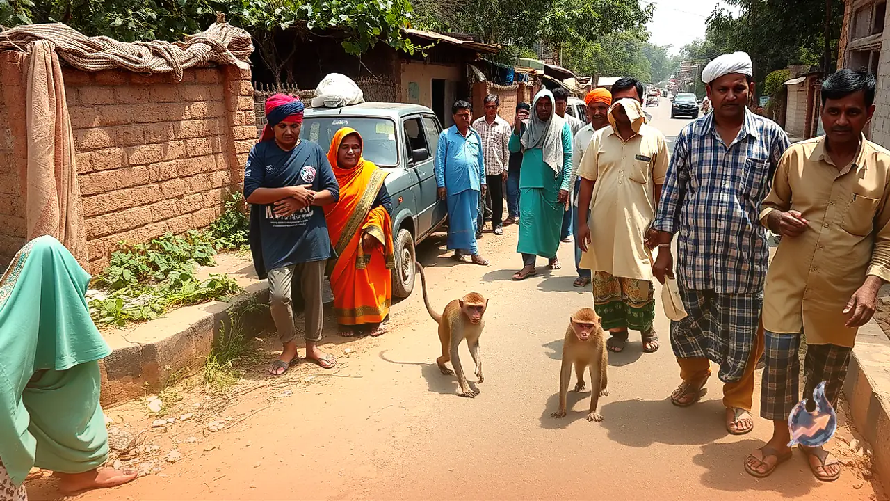 Villagers in Alwar's Khoh-Dariba Trap 50 Monkeys in Community Drive to Curb Growing Menace