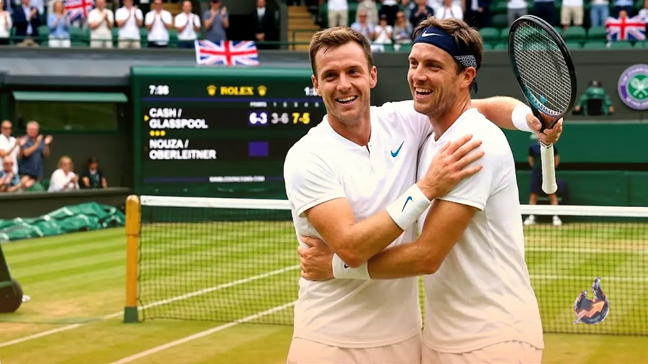 British duo Cash and Glasspool survive three-set battle to reach Wimbledon quarter-finals