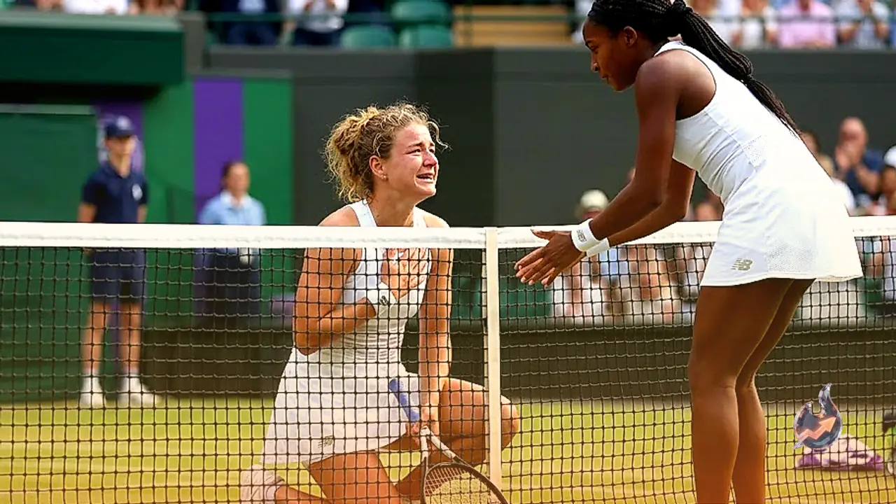 Karolina Muchova saves match point to beat Coco Gauff and reach Wimbledon final against Linda Noskova