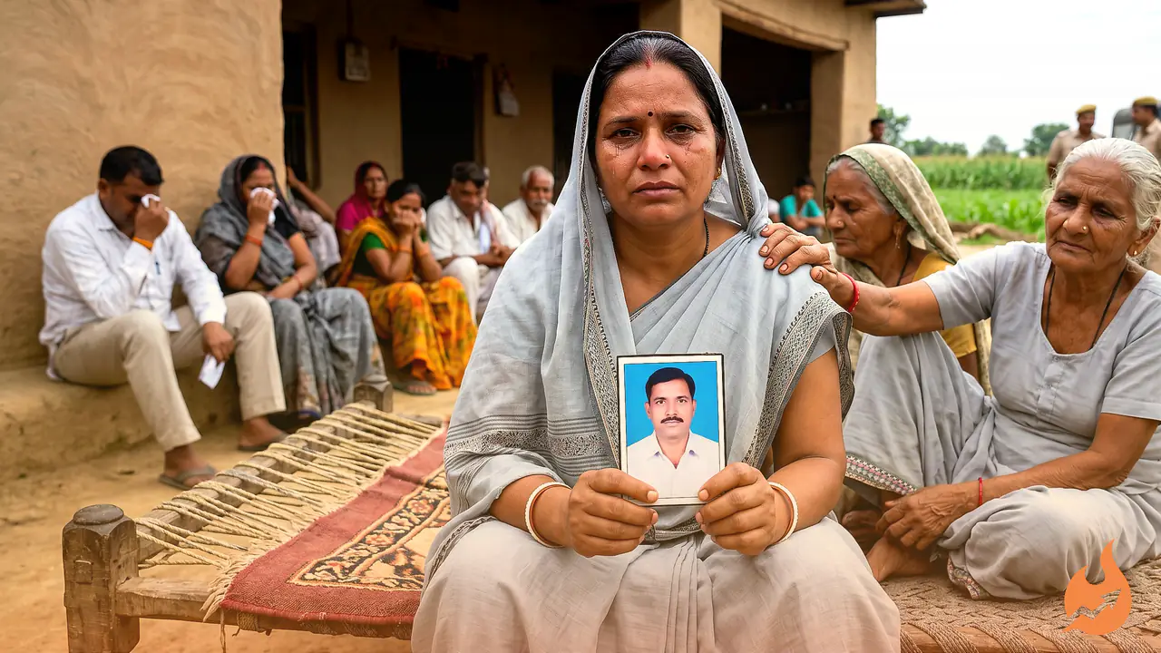 Vinod Kashyap Murder Case: 'I Don't Want Compensation, Just Justice' — Widow Demands Postmortem Be Held Off Until the Killers Are Punished