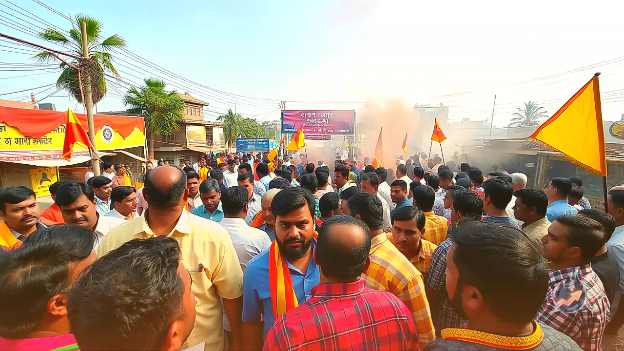 Violence Erupts During Nomination Process for Andhra Pradesh Local Body Elections