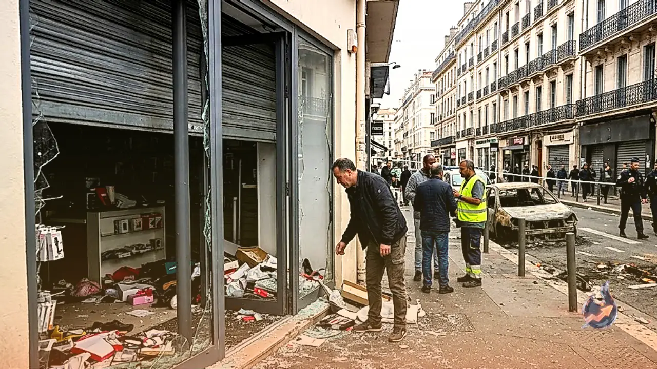 Violent Riots and Widespread Looting Rock Marseille as Over 500 Businesses Suffer Destruction